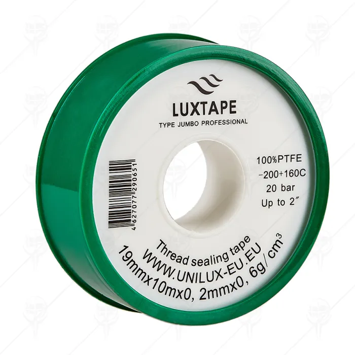 THREAD SEAL TAPE 19 mm x 10 m x 0.2 mm LUXTAPE