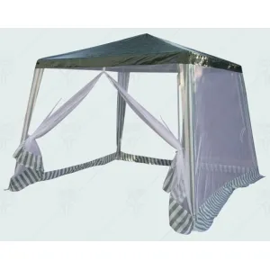 ШАТРА 3*3/2.4*2.4*2.4М PE 90GR С КОМАРНИЦИ HERLY