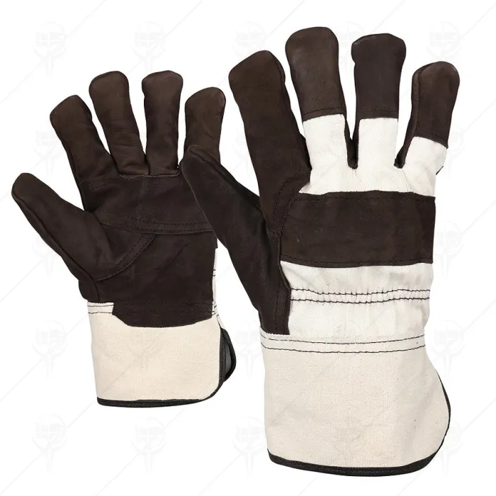GLOVES CALF LEATHER WINTER SHAG