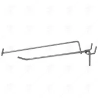 WIRE HOOK  WITH LABEL 280*25*5 mm GALVANIZED  (28 sm)