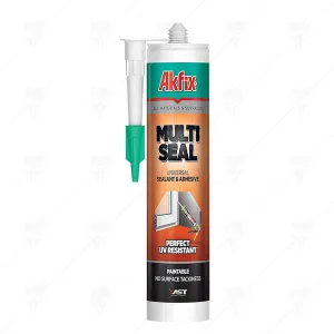 УПЛЪТНИТЕЛ-ЛЕПИЛО MULTI SEAL AKFIX 290 мл БЯЛ