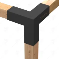 PERGOL ANGLE TRIFLEX B3 100X100/2 mm MMS