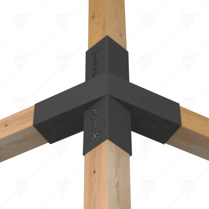 PERGOLA 30&deg; TETRAFLEX R430M09S 90X90 mm MMS