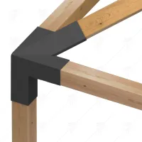 PERGOL ANGLE TETRAFLEX A4 100X100/2 mm MMS