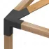 PERGOL ANGLE TETRAFLEX A4 100X100/2 mm MMS