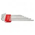 7 PIECE HEXAGONAL KEY SET LONG ARM