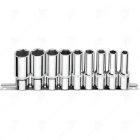 1/2 DRIVE BIHEXAGON SOCKET 9PCS CF