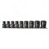 1/2 DRIVE BIHEXAGON SOCKET 9PCS CF