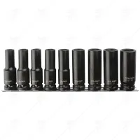 1/2 DRIVE BIHEXAGON SOCKET 9PCS CF