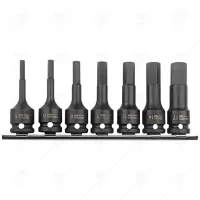1/2  КDRIVE BIHEXAGON SOCKET 7PCS CF