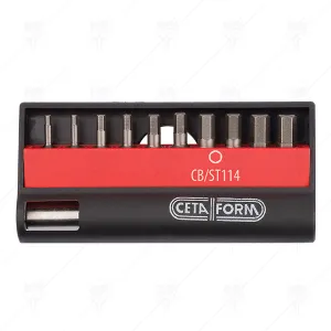11 PIECE PROFESSIONAL BITS SET CF
