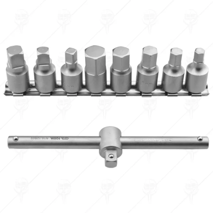 3/8 DRIVE HAXAGON SOCKET 9 PCS CF