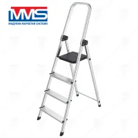СТЪЛБА АЛУМ.ДОМ 3+1 MMS/2.75 м/150 кг EN131
