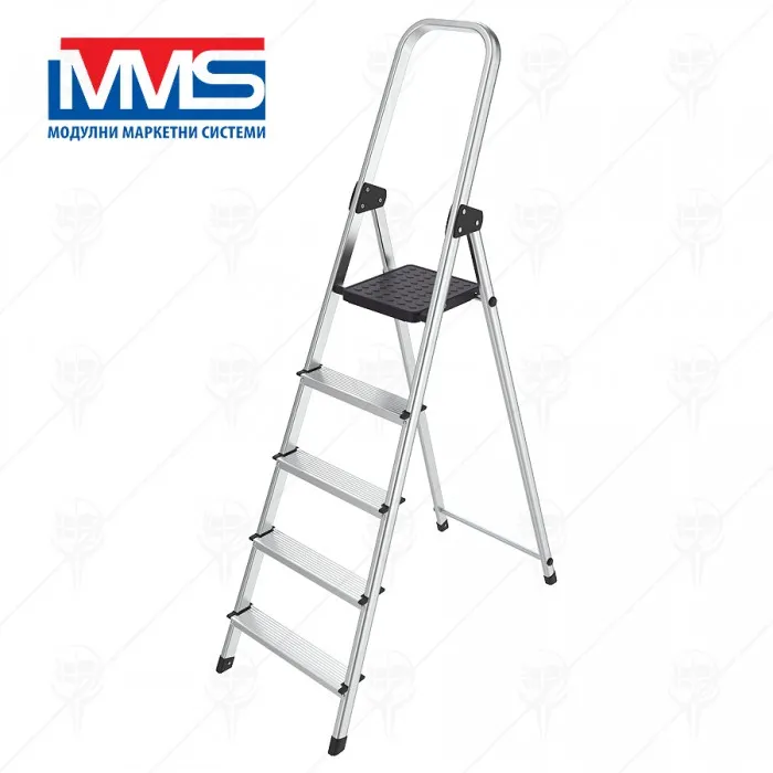 СТЪЛБА АЛУМ.ДОМ 4+1 MMS/3,00 м/150 кг EN131 СТЪЛБА АЛУМ.ДОМ 4+1 MMS/3,00 м/150 кг EN131