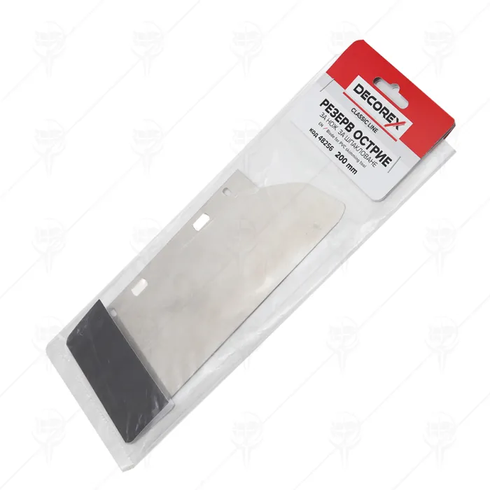BLADE FOR SKIMMING TOOL PVC 20x8.5 CM DECOREX BLADE FOR SKIMMING TOOL PVC 20x8.5 CM DECOREX