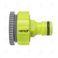 АДАПТЕР 1/2"м С РЕЗБА 3/4"-1"ж ABS HERLY-S