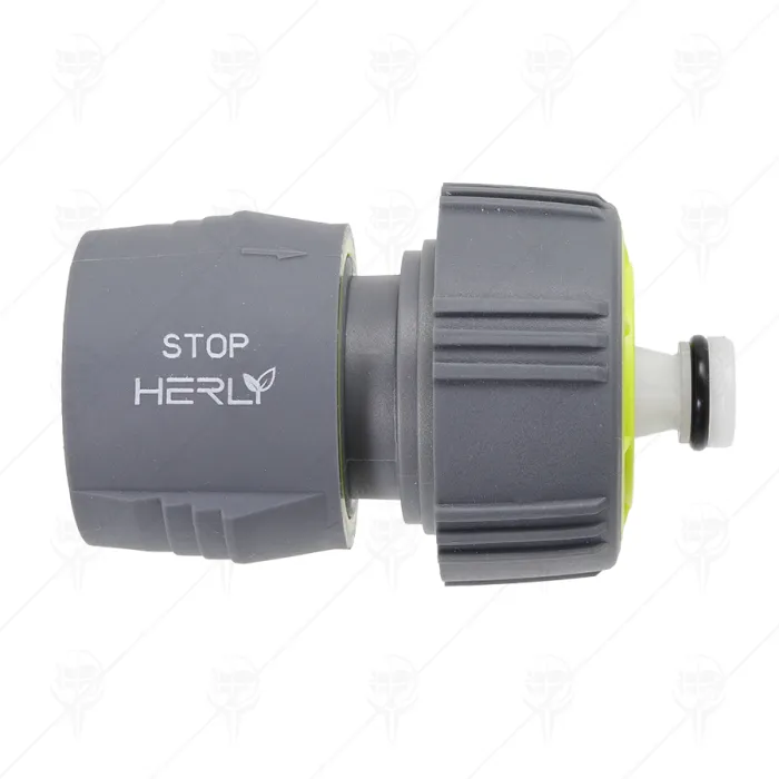 HOSE CONNECTOR WITH STOP 3/4" TPR