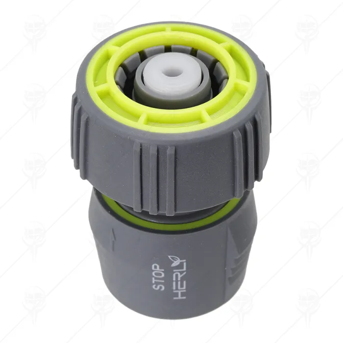 HOSE CONNECTOR WITH STOP 3/4" TPR