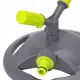 2-arms rotating sprinkler with plastic base
