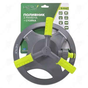 ПОЛИВНИК 3-РАМЕНА 1/2" ABS+СТОЙКА ABS HERLY-S