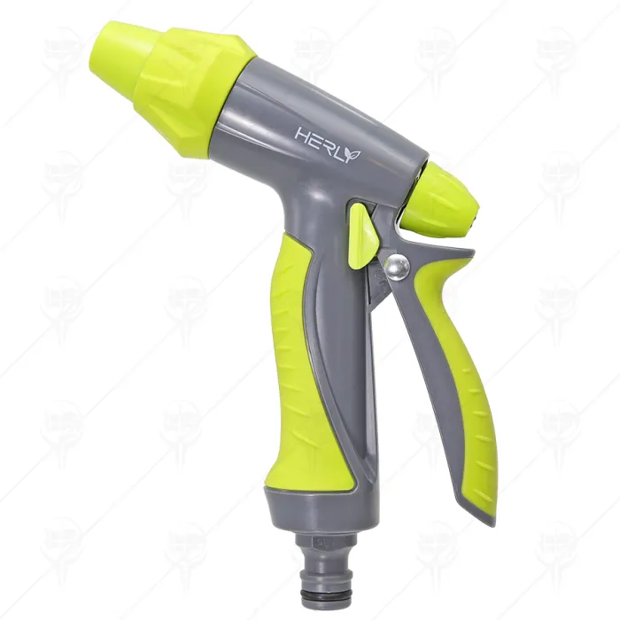 ПИСТОЛЕТ ПОЛИВЕН ПРАВА СТРУЯ ЗАДЕН СПУСЪК ABS+TPE HERLY-S