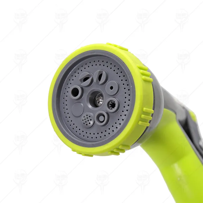 METAL 8-PATTERN SPRAY GUN - TPR and ALUMINIUM METAL 8-PATTERN SPRAY GUN - TPR and ALUMINIUM