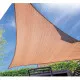 SUN SHADE SAIL 4.8x6 HDPE 180gr/sq.m BEIGE COLOR