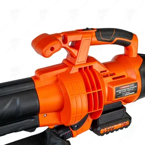 АКУМУЛАТОРЕН ЛИСТОСЪБИРАЧ И ИЗДУХВАТЕЛ  20V 2Ah PREMIUM HD20