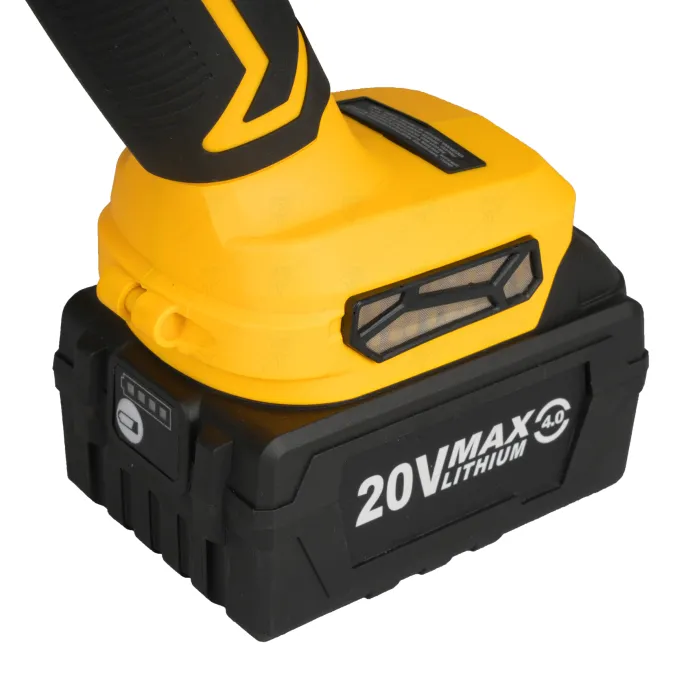 CORDLESS ANGLE GRINDER 20V 4Ah S-LION 2 BAT. B4 RTRMAX RTS5050 CORDLESS ANGLE GRINDER 20V 4Ah S-LION 2 BAT. B4 RTRMAX RTS5050