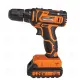 CORDLESS DRILL 20V 2Ah 35Nm PREMIUM HD