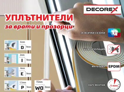 The sealant for doors and windows: Ensure perfect insulation and comfort in winter