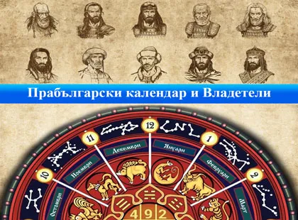 Calendarul protobulgar și conducătorii protobulgari