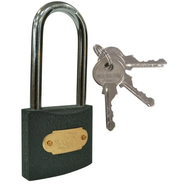 GRAY LONG ARM PADLOCKS