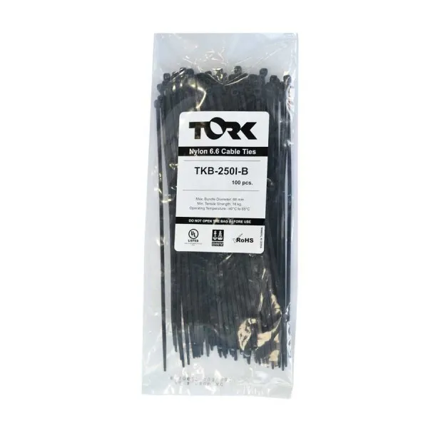 CABLE TIE SETS TORK BLACK